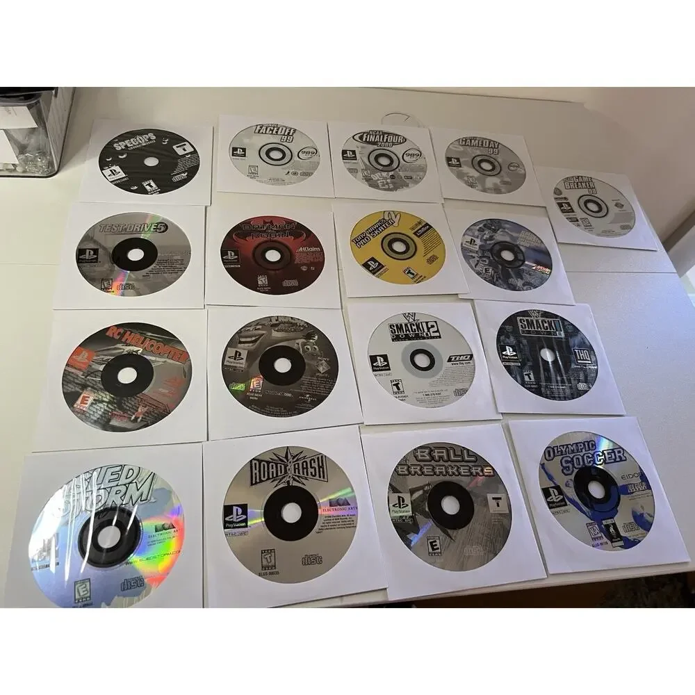 🔥 Huge PS1 Game Lot Of 24 Games - Disc Only 🔥 Play Station One 🕹️